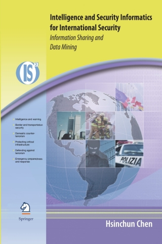 Imagen de portada: Intelligence and Security Informatics for International Security 9780387243795