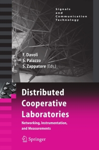 Cover image: Distributed Cooperative Laboratories: Networking, Instrumentation, and Measurements 1st edition 9780387298115