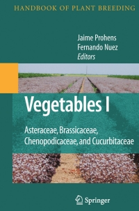 Cover image: Vegetables I 1st edition 9780387722917