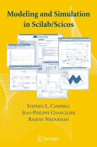 Omslagafbeelding: Modeling and Simulation in Scilab/Scicos with ScicosLab 4.4 9780387278025