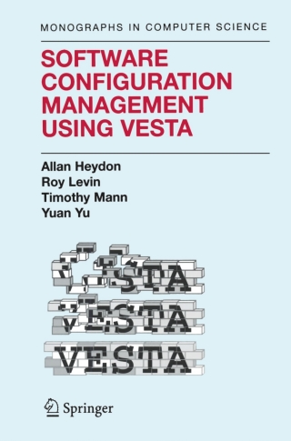 Imagen de portada: Software Configuration Management Using Vesta 9780387002293