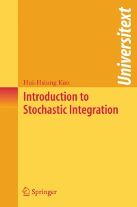 Imagen de portada: Introduction to Stochastic Integration 9780387287201