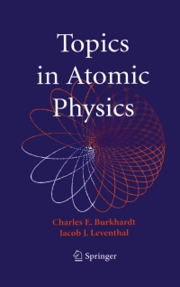 Cover image: Topics in Atomic Physics 9780387257488