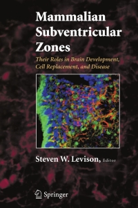 Imagen de portada: Mammalian Subventricular Zones 1st edition 9780387260679