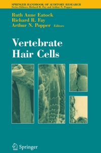 Cover image: Vertebrate Hair Cells 1st edition 9780387952024