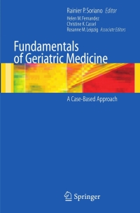 Cover image: Fundamentals of Geriatric Medicine 1st edition 9780387323244