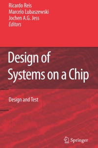 Cover image: Design of Systems on a Chip: Design and Test 1st edition 9780387324999
