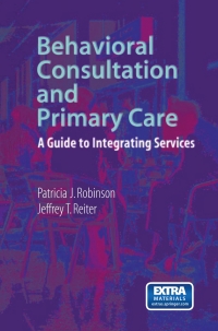 Cover image: Behavioral Consultation and Primary Care 9780387329710
