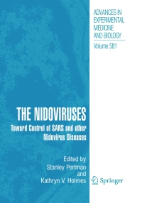 Cover image: The Nidoviruses 1st edition 9780387262024