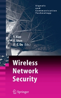 Cover image: Wireless Network Security 9780387280400