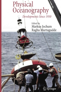 Imagen de portada: Physical Oceanography 1st edition 9780387302614