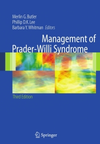 Cover image: Management of Prader-Willi Syndrome 3rd edition 9780387253978