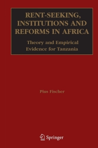 Imagen de portada: Rent-Seeking, Institutions and Reforms in Africa 9781441941497