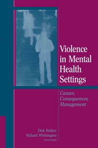 Imagen de portada: Violence in Mental Health Settings 1st edition 9780387339641