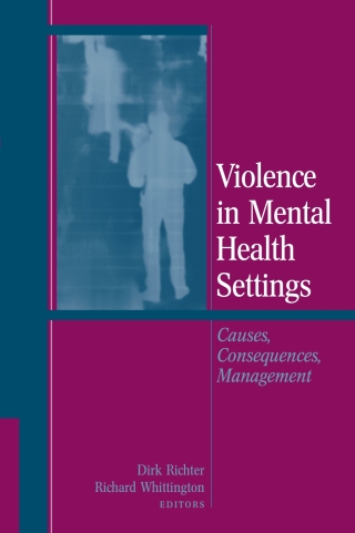Immagine di copertina: Violence in Mental Health Settings 1st edition 9780387339641