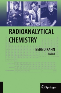 Cover image: Radioanalytical Chemistry 1st edition 9780387341224