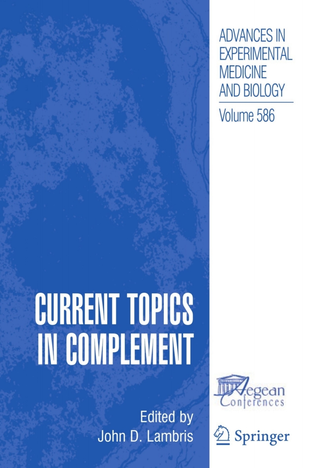 Current Topics in Complement 1st Edition