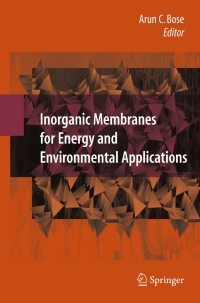 Cover image: Inorganic Membranes for Energy and Environmental Applications 1st edition 9780387345246