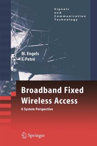 表紙画像: Broadband Fixed Wireless Access 9780387339566