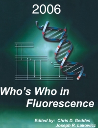 Cover image: Who's Who in Fluorescence 2006 1st edition 9780387294049