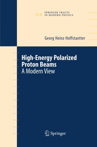 Cover image: High Energy Polarized Proton Beams 9780387346793