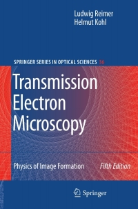 Cover image: Transmission Electron Microscopy 5th edition 9780387400938