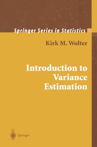 Cover image: Introduction to Variance Estimation 9780387329178