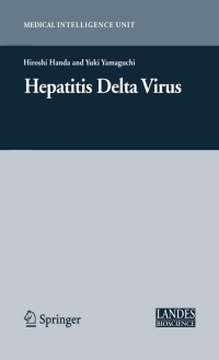 صورة الغلاف: Hepatitis Delta Virus 9780387322308