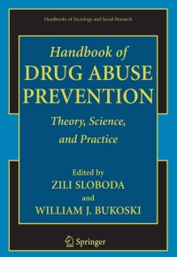 Cover image: Handbook of Drug Abuse Prevention 1st edition 9780387324593