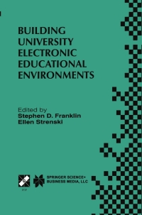 Cover image: Building University Electronic Educational Environments 1st edition 9780792378310