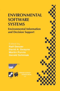 Cover image: Environmental Software Systems 1st edition 9780387355030