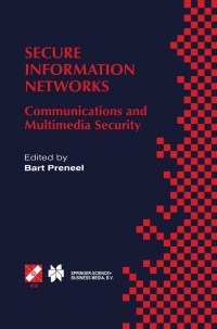 Imagen de portada: Secure Information Networks 1st edition 9780387355689