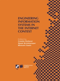 Cover image: Engineering Information Systems in the Internet Context 1st edition 9781402072178