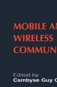 Cover image: Mobile and Wireless Communications 1st edition 9781402072505