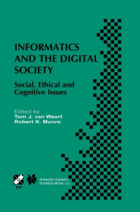 صورة الغلاف: Informatics and the Digital Society 1st edition 9781402073632