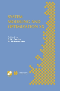 صورة الغلاف: System Modeling and Optimization XX 1st edition 9780387356990