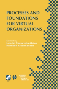 Immagine di copertina: Processes and Foundations for Virtual Organizations 9781402076381