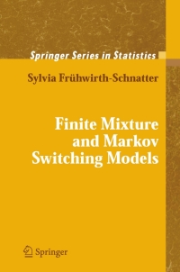 Cover image: Finite Mixture and Markov Switching Models 9780387329093