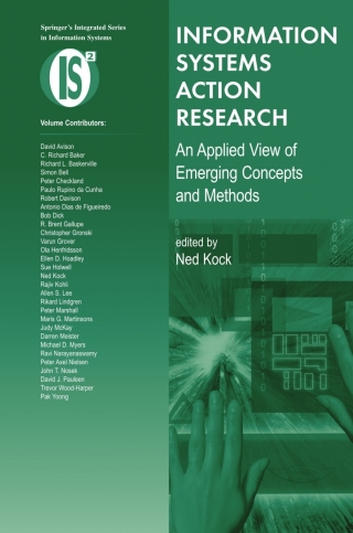 Cover image: Information Systems Action Research 1st edition 9780387360591