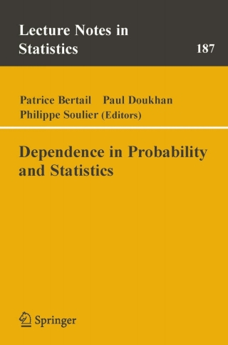Cover image: Dependence in Probability and Statistics 1st edition 9780387317410