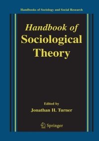 Cover image: Handbook of Sociological Theory 1st edition 9780387324586