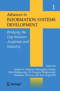 Cover image: Advances in Information Systems Development: 1st edition 9780387308340