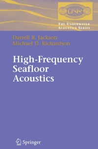 表紙画像: High-Frequency Seafloor Acoustics 9781441922298