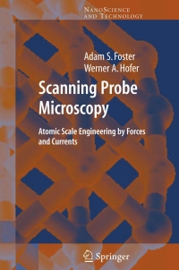 Cover image: Scanning Probe Microscopy 9780387400907