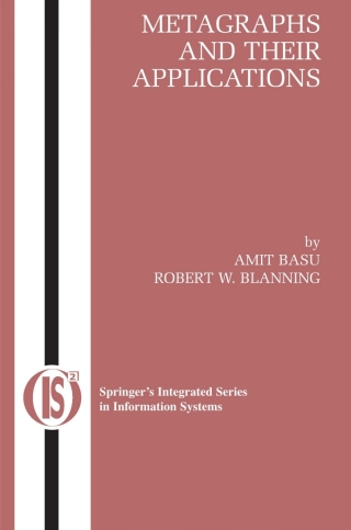 Cover image: Metagraphs and Their Applications 9780387372334