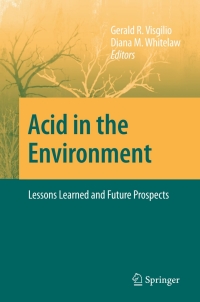 Titelbild: Acid in the Environment 1st edition 9780387375618