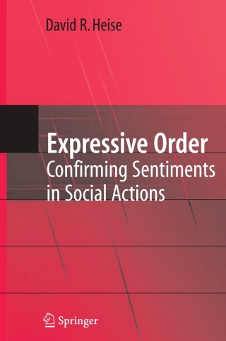 Cover image: Expressive Order 9780387381770