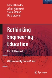 صورة الغلاف: Rethinking Engineering Education 9780387382876