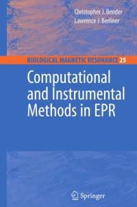 Imagen de portada: Computational and Instrumental Methods in EPR 1st edition 9780387331454