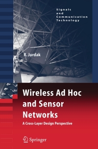 Imagen de portada: Wireless Ad Hoc and Sensor Networks 9780387390222